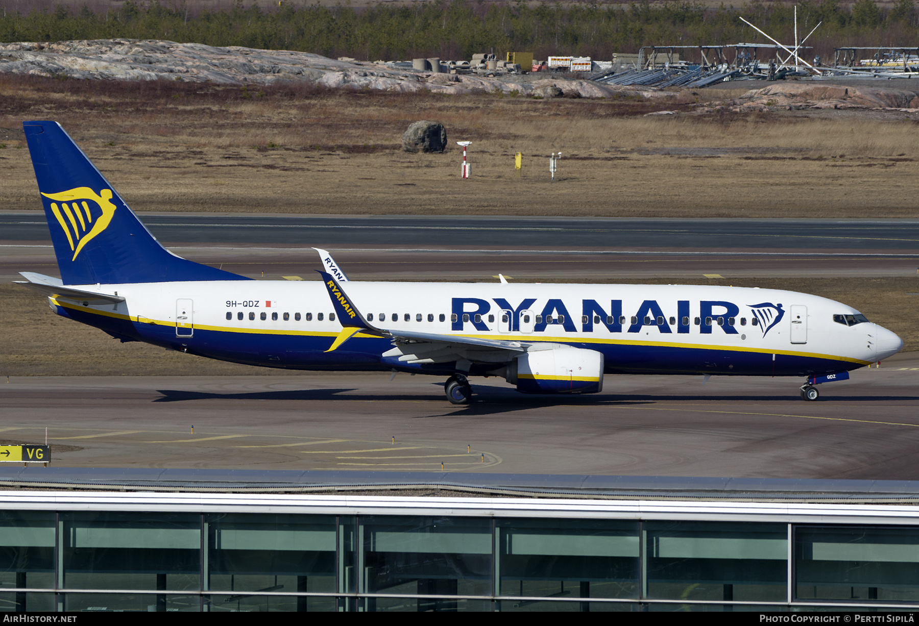 Aircraft Photo of 9H-QDZ | Boeing 737-8AS | Ryanair | AirHistory.net #793860