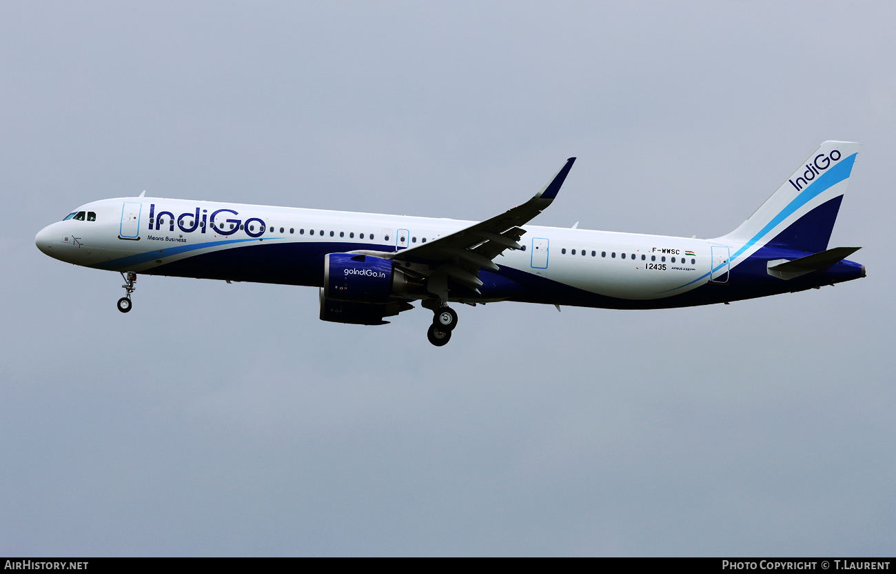 Aircraft Photo of F-WWSC | Airbus A321-251NX | IndiGo | AirHistory.net #793881
