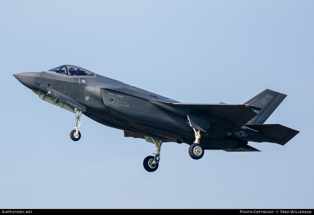 Aircraft Photo of 20-5570 / AF20-5570 | Lockheed Martin F-35A Lightning II | USA - Air Force | AirHistory.net #793886