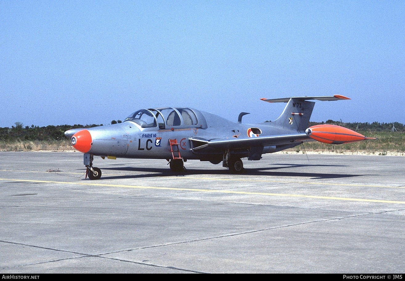 Aircraft Photo of 73 | Morane-Saulnier MS-760 Paris IR | France - Air Force | AirHistory.net #793894
