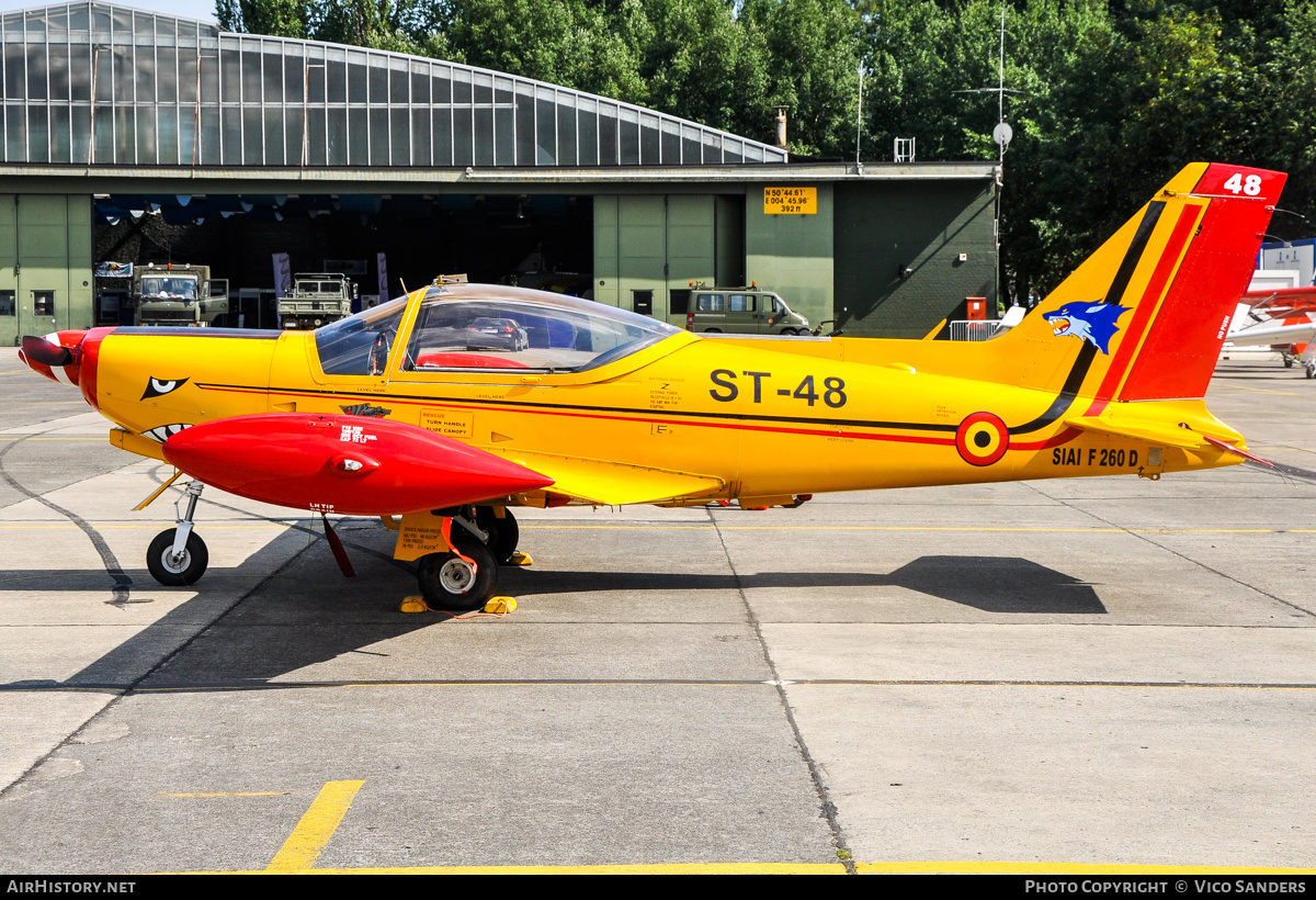 Aircraft Photo of ST-48 | SIAI-Marchetti SF-260D | Belgium - Air Force | AirHistory.net #793907