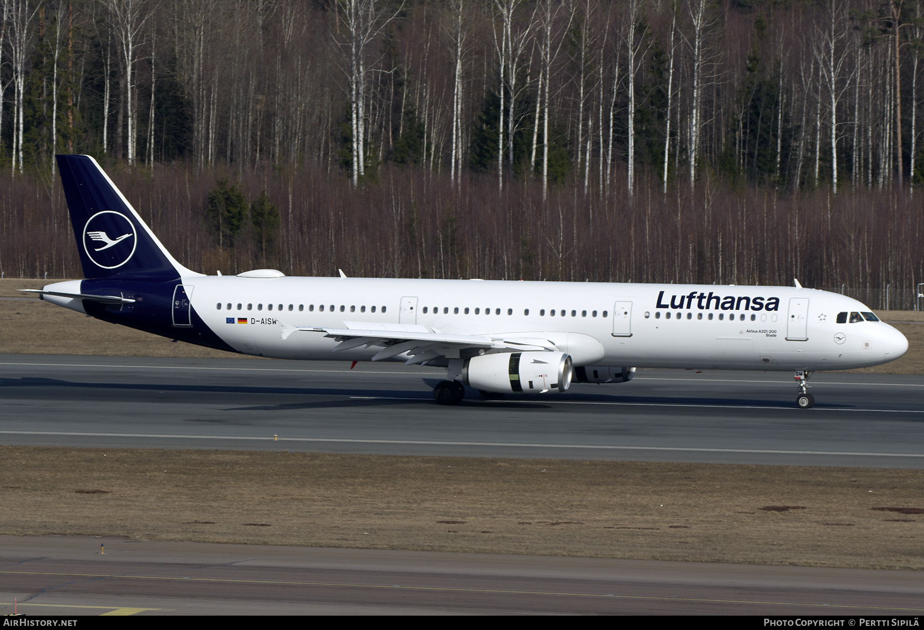 Aircraft Photo of D-AISW | Airbus A321-231 | Lufthansa | AirHistory.net #793909