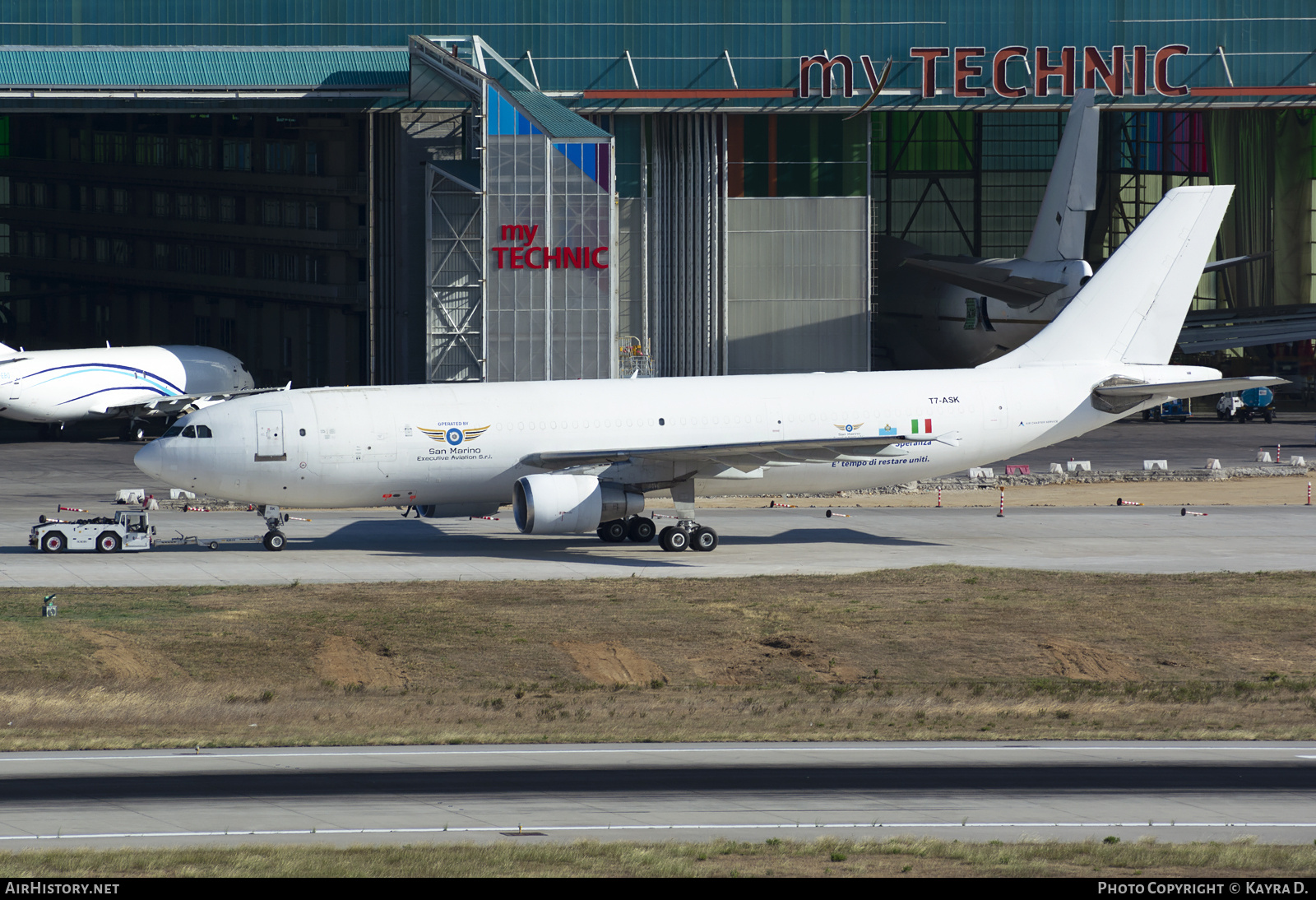 Aircraft Photo of T7-ASK | Airbus A300B4-605R(F) | San Marino Executive Aviation | AirHistory.net #793910