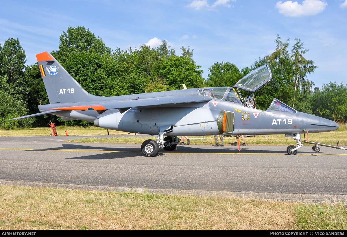 Aircraft Photo of AT19 | Dassault-Dornier Alpha Jet 1B | Belgium - Air Force | AirHistory.net #793922