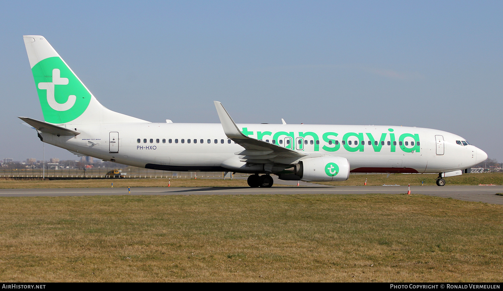 Aircraft Photo of PH-HXO | Boeing 737-800 | Transavia | AirHistory.net #793929