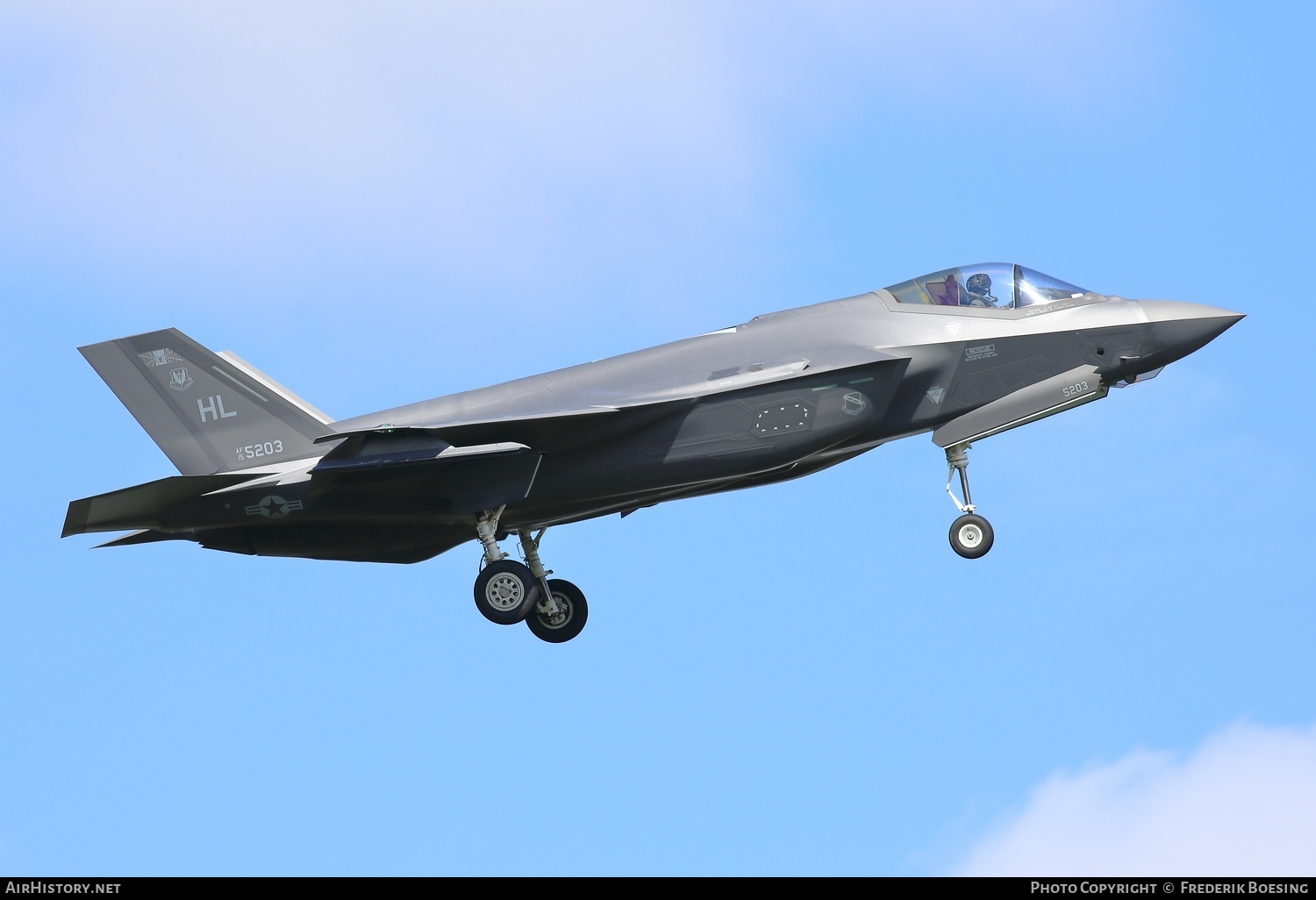 Aircraft Photo of 15-5203 | Lockheed Martin F-35A Lightning II | USA - Air Force | AirHistory.net #793934