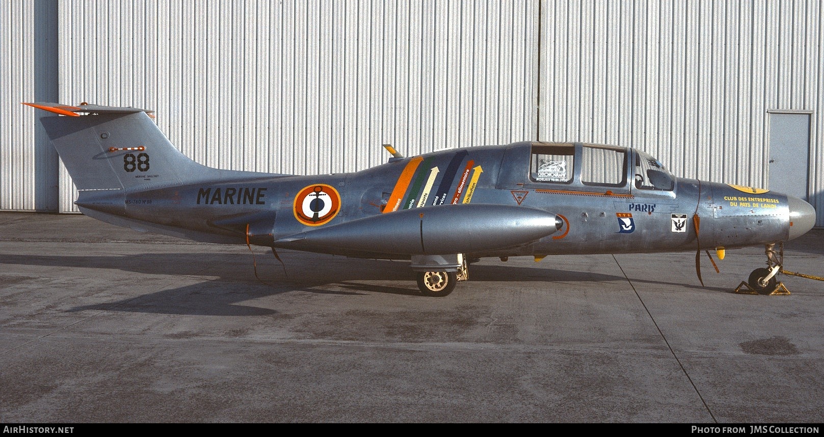 Aircraft Photo of 88 | Morane-Saulnier MS-760 Paris | France - Navy | AirHistory.net #793948