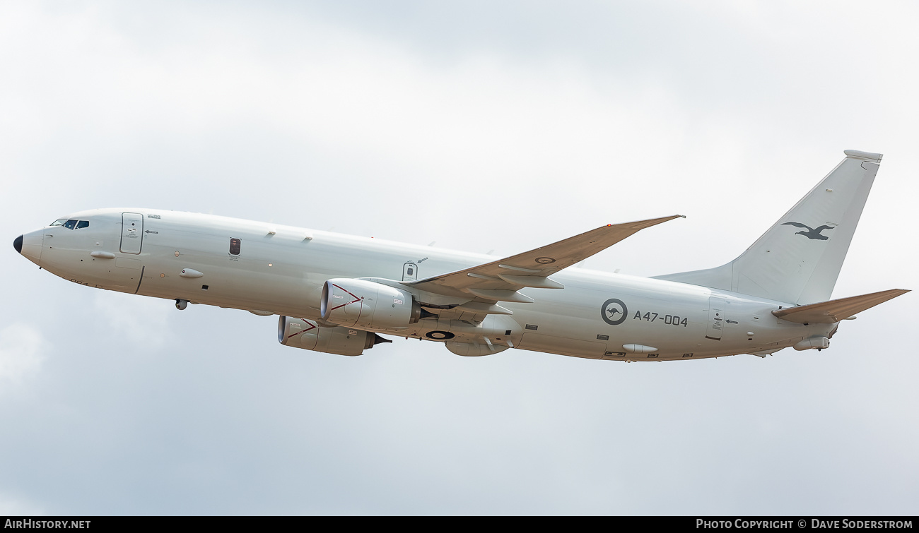 Aircraft Photo of A47-004 | Boeing P-8A Poseidon | Australia - Air Force | AirHistory.net #793949