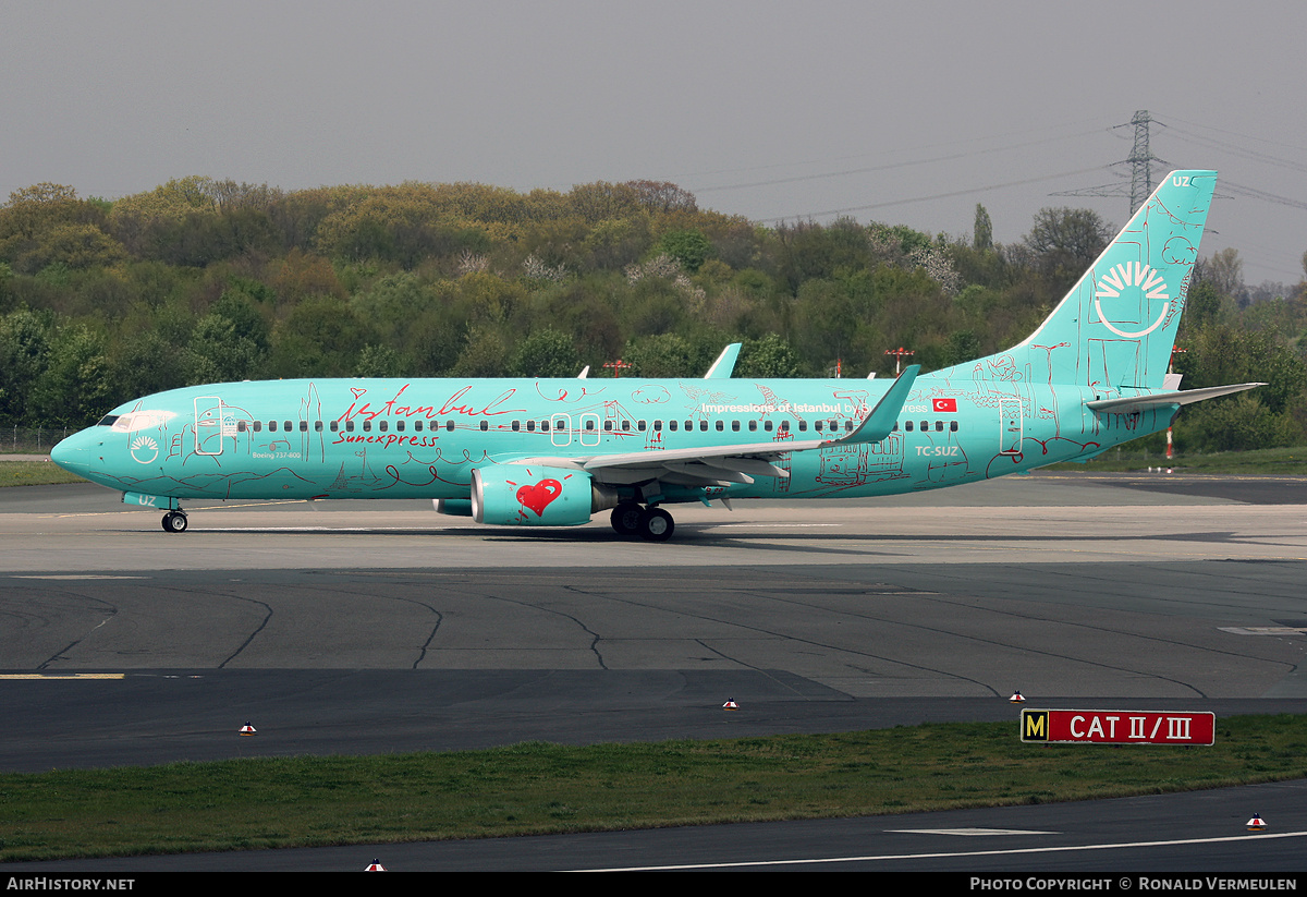 Aircraft Photo of TC-SUZ | Boeing 737-8HX | SunExpress | AirHistory.net #793969