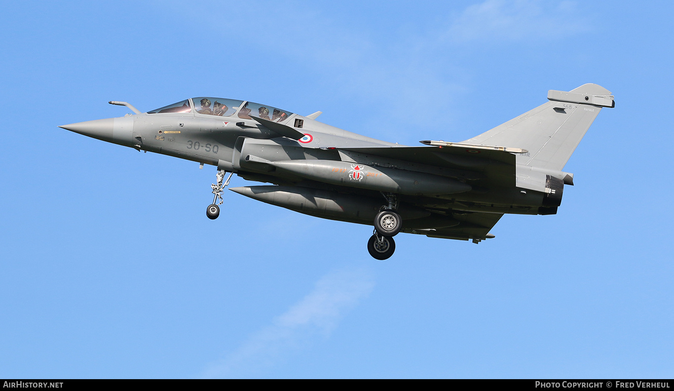 Aircraft Photo of 368 | Dassault Rafale B | France - Air Force | AirHistory.net #793981
