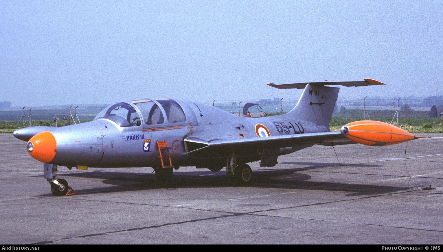 Aircraft Photo of 91 | Morane-Saulnier MS-760 Paris IR | France - Air Force | AirHistory.net #793985