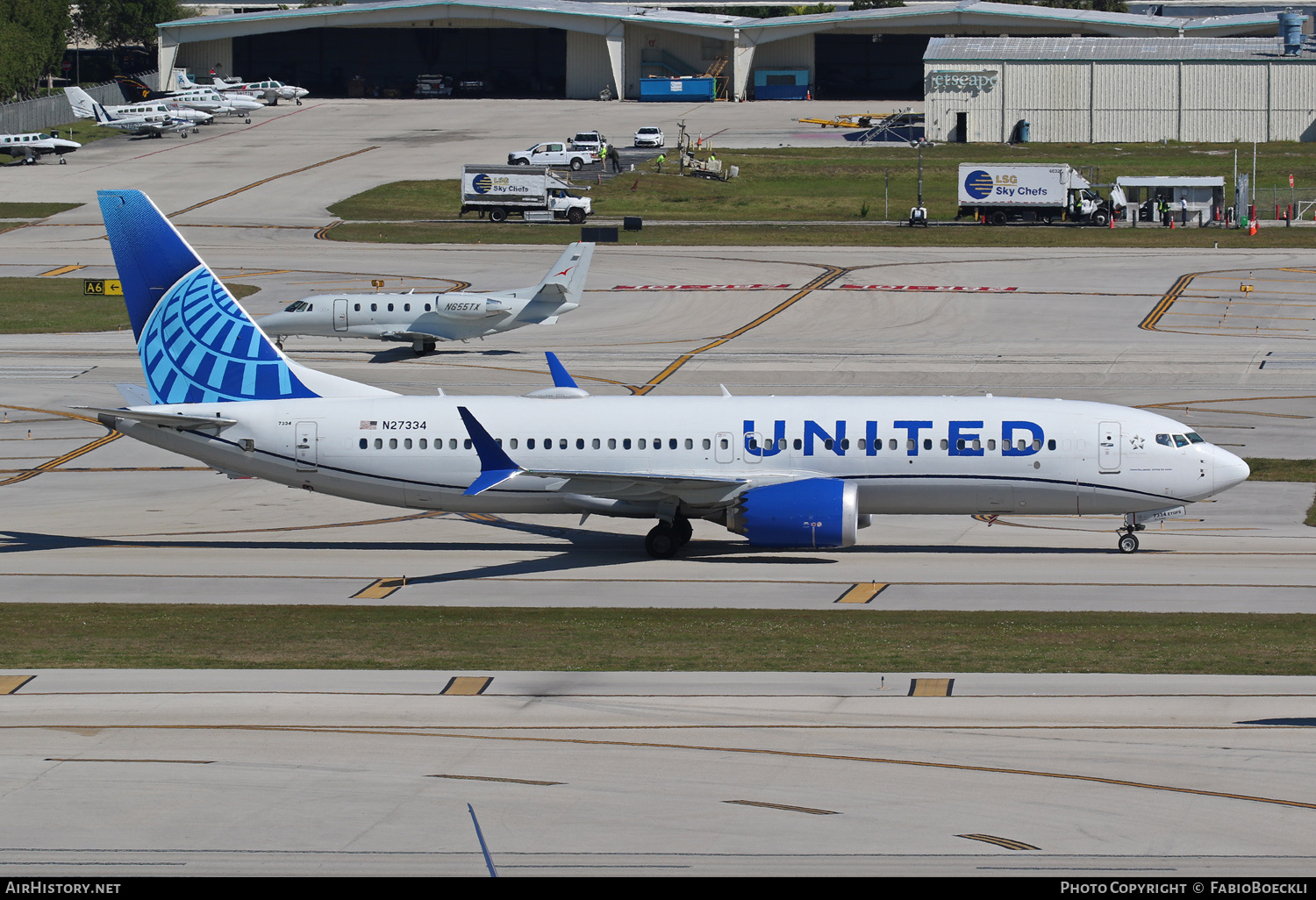 Aircraft Photo of N27334 | Boeing 737-8 Max 8 | United Airlines | AirHistory.net #793991