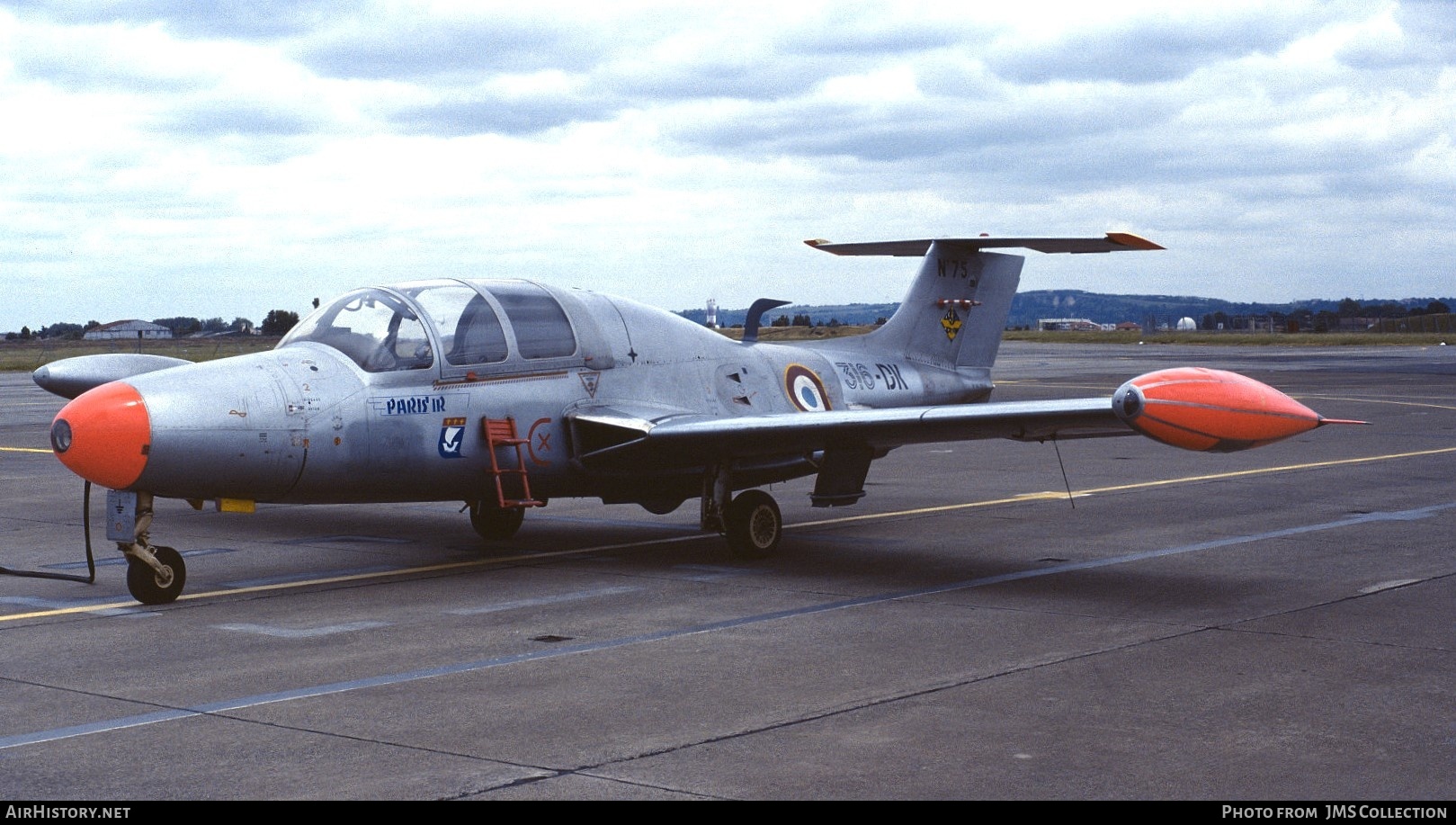 Aircraft Photo of 75 | Morane-Saulnier MS-760 Paris IR | France - Air Force | AirHistory.net #794001