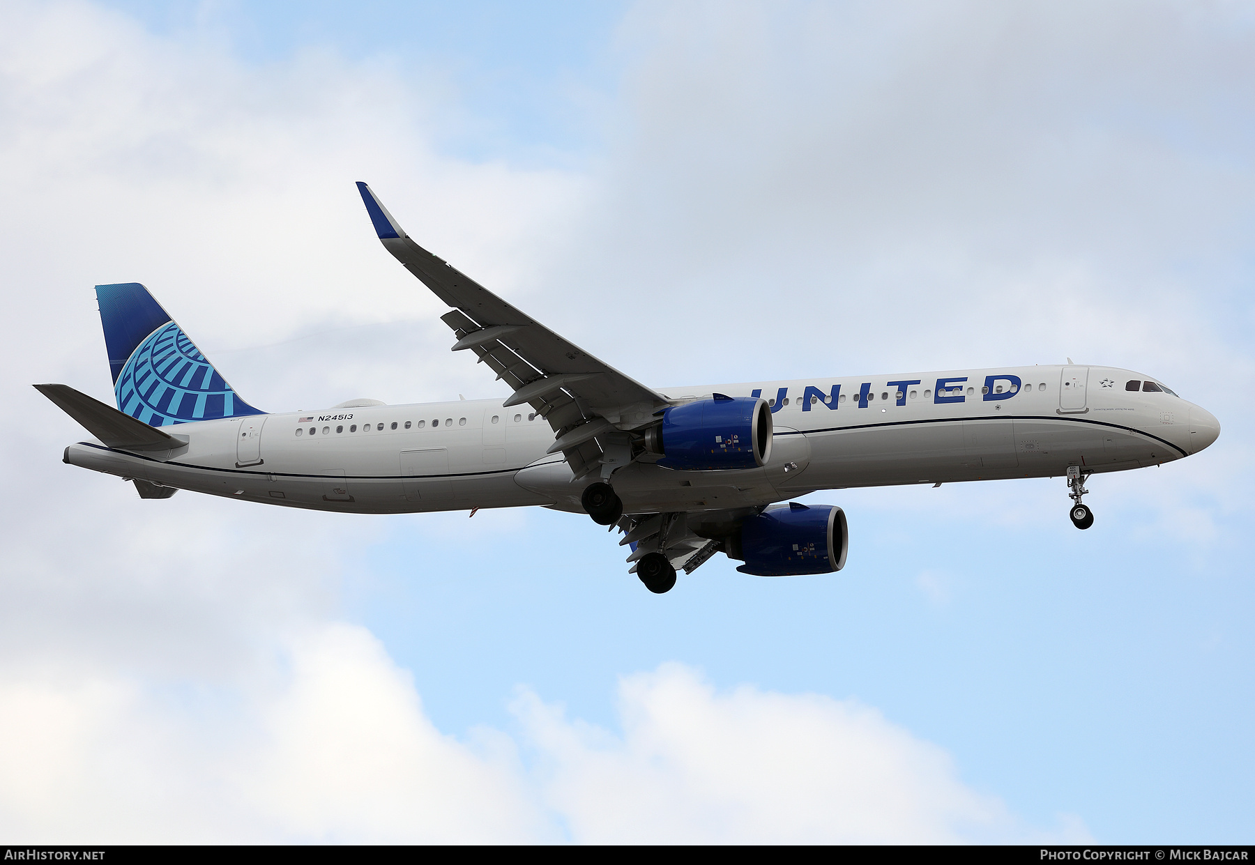 Aircraft Photo of N24513 | Airbus A321-271NX | United Airlines | AirHistory.net #794012