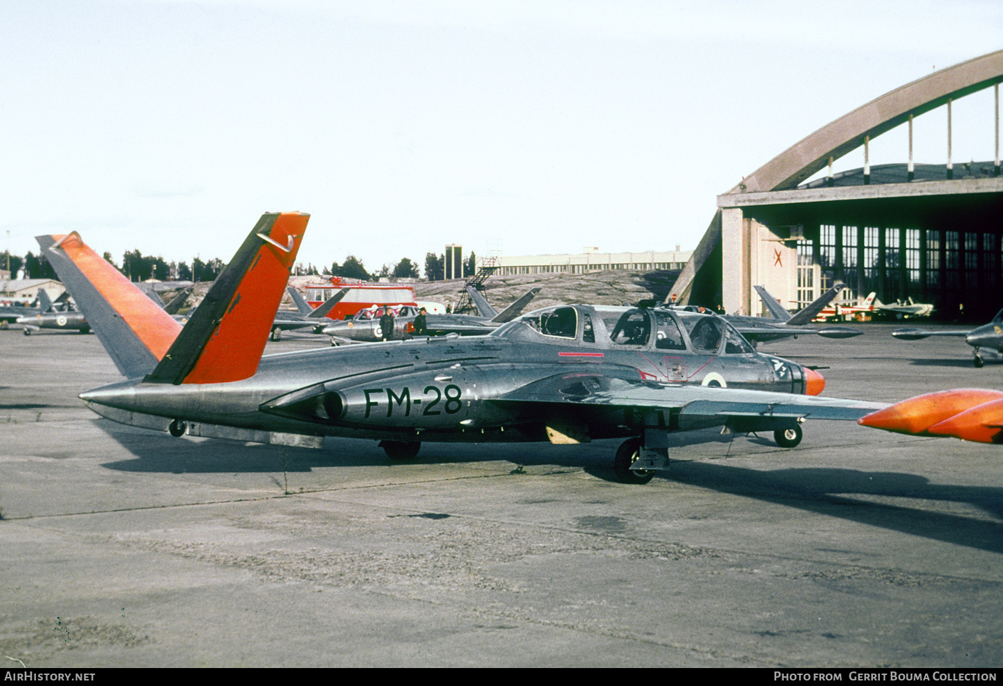 Aircraft Photo of FM-28 | Fouga CM-170 Magister | Finland - Air Force | AirHistory.net #794014