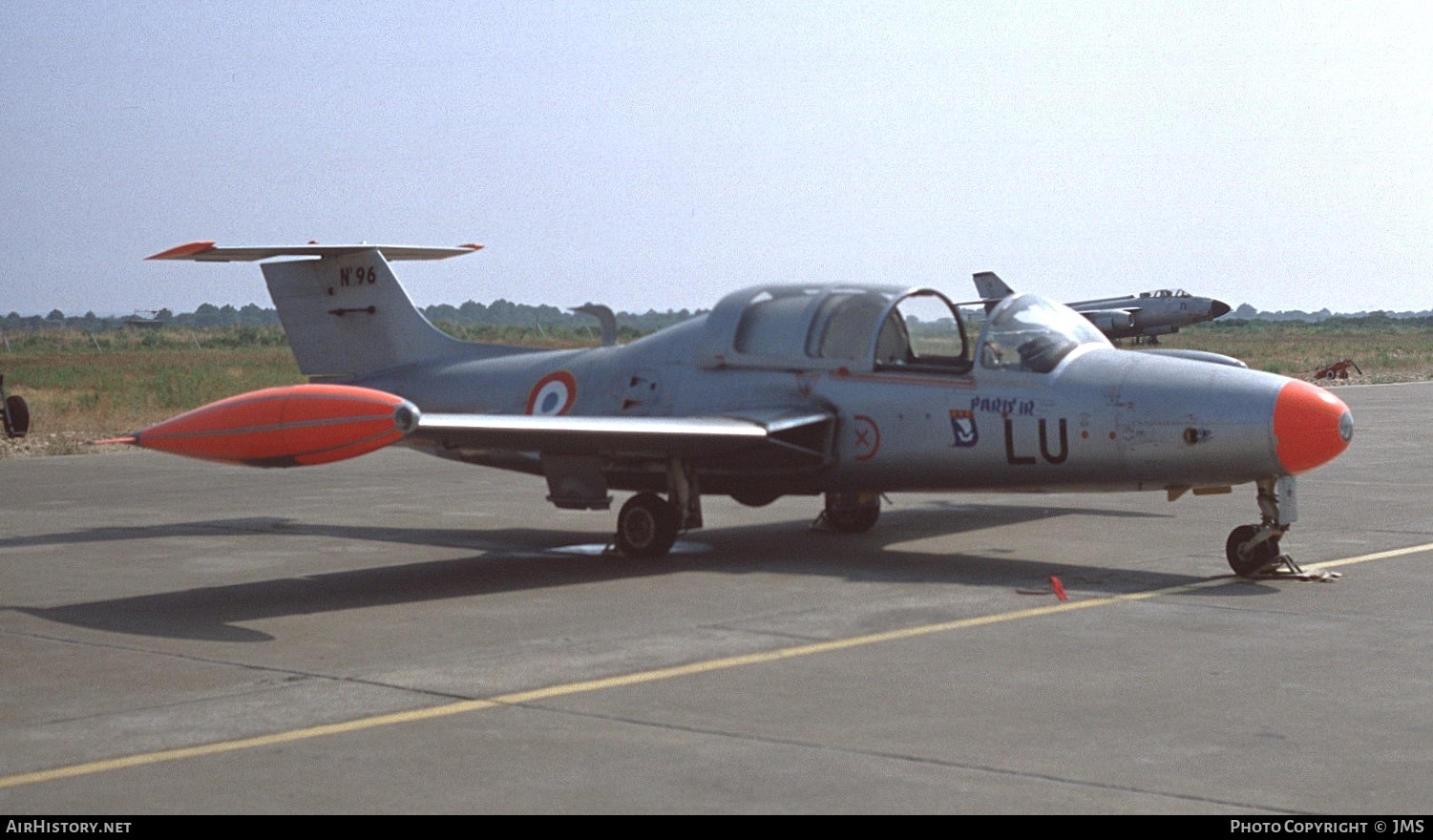 Aircraft Photo of 96 | Morane-Saulnier MS-760 Paris IR | France - Air Force | AirHistory.net #794016