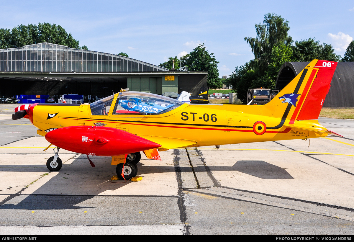 Aircraft Photo of ST-06 | SIAI-Marchetti SF-260M | Belgium - Air Force | AirHistory.net #794020