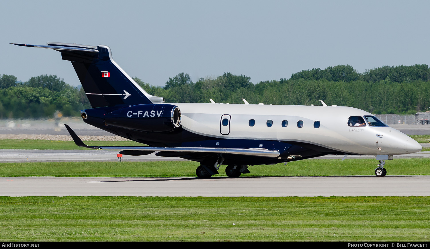 Aircraft Photo of C-FASV | Embraer EMB-545 Legacy 450 | AirHistory.net #794029
