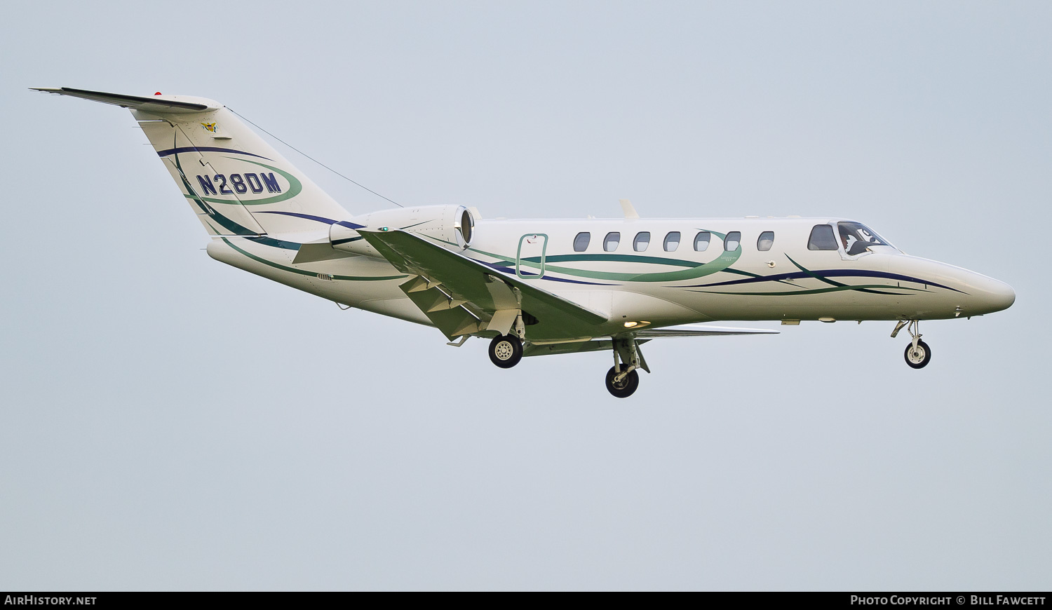 Aircraft Photo of N28DM | Cessna 525B CitationJet CJ3 | AirHistory.net #794034