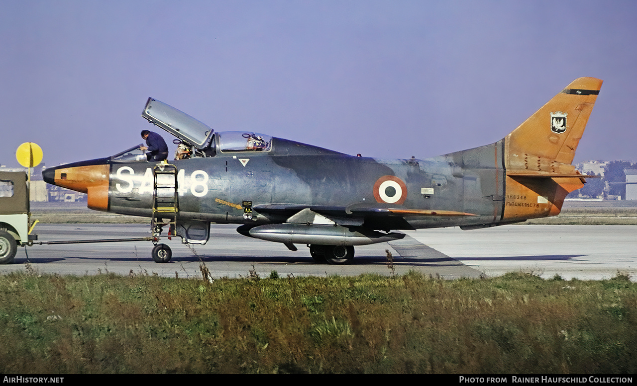 Aircraft Photo of MM6348 | Fiat G-91T/1 | Italy - Air Force | AirHistory.net #794048