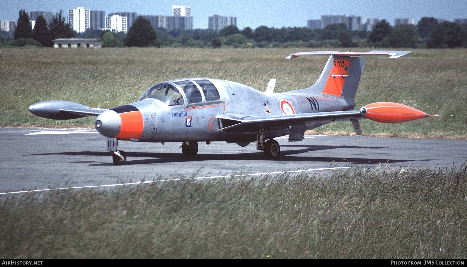 Aircraft Photo of 113 | Morane-Saulnier MS-760B Paris IIR | France - Air Force | AirHistory.net #794052