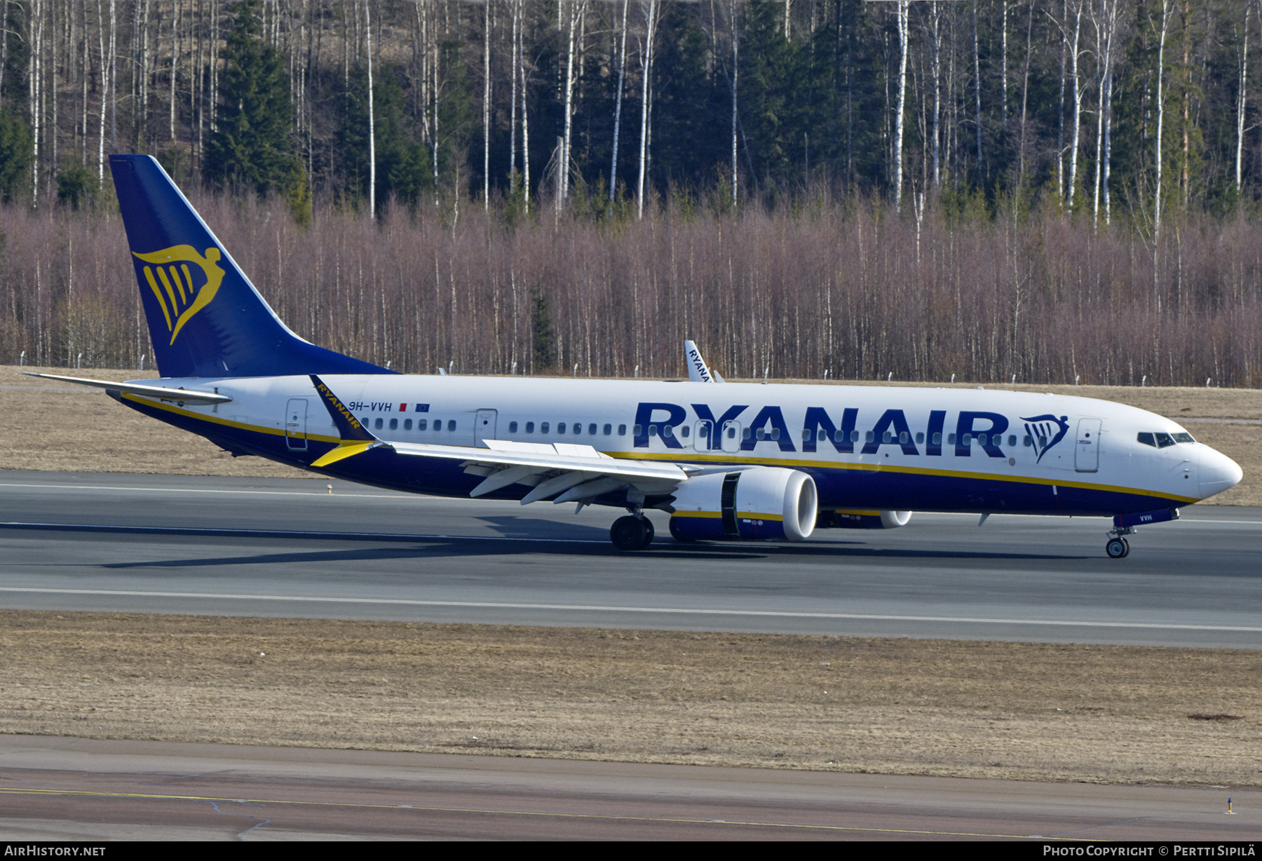 Aircraft Photo of 9H-VVH | Boeing 737-8200 Max 200 | Ryanair | AirHistory.net #794055