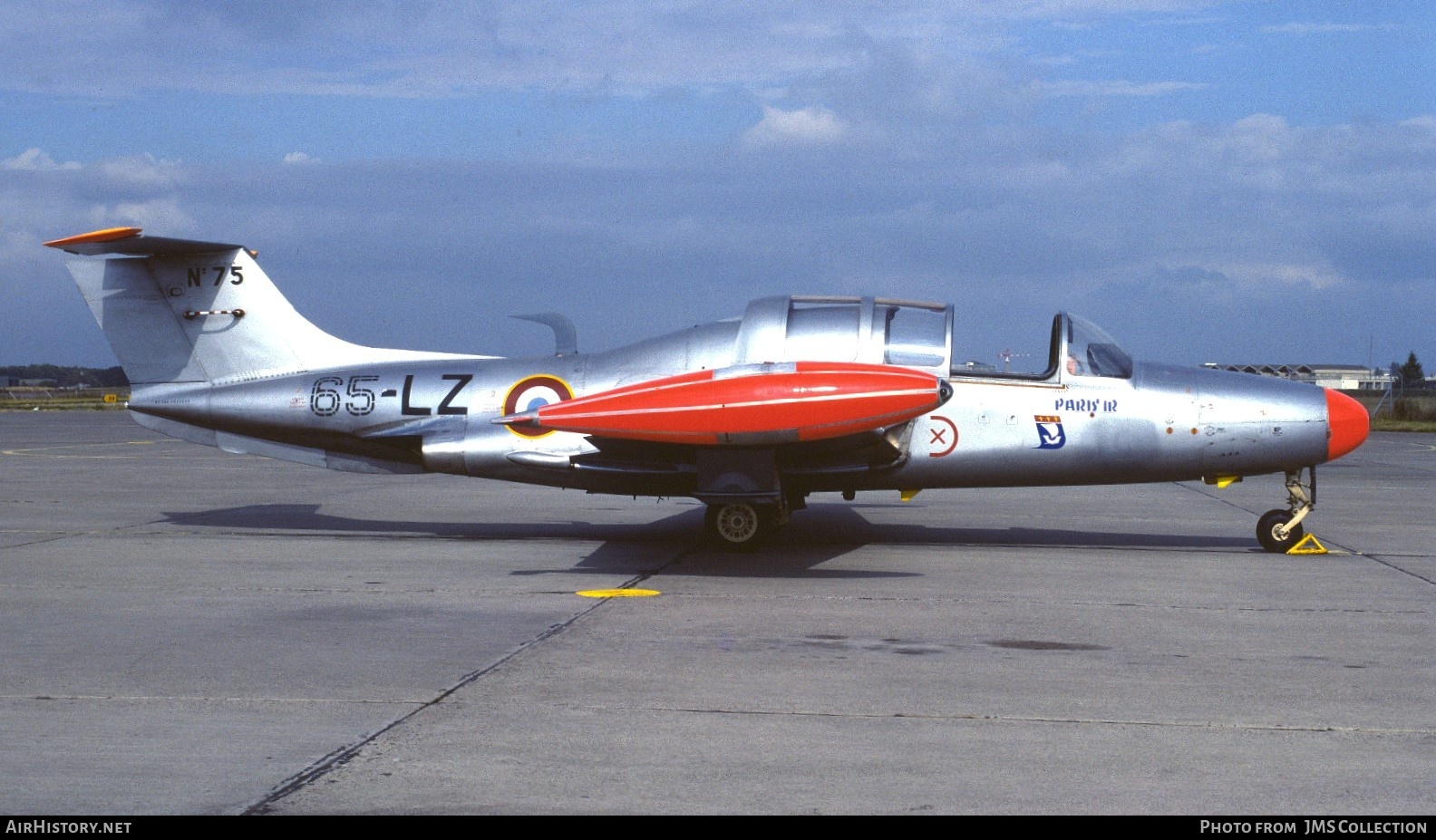 Aircraft Photo of 75 | Morane-Saulnier MS-760 Paris IR | France - Air Force | AirHistory.net #794061
