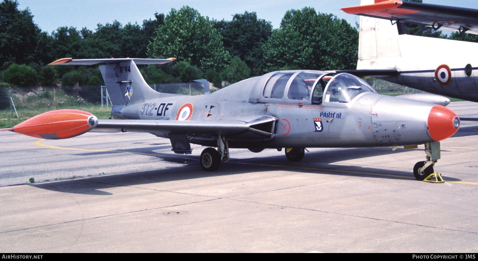 Aircraft Photo of 94 | Morane-Saulnier MS-760 Paris IR | France - Air Force | AirHistory.net #794066