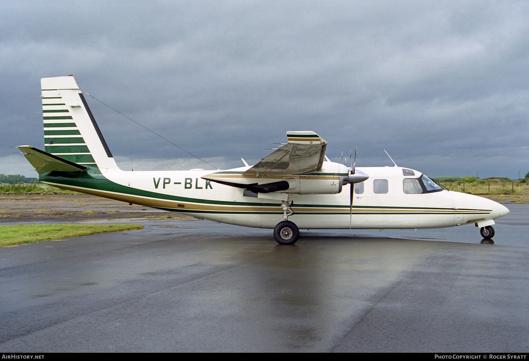 Aircraft Photo of VP-BLK | Gulfstream American 690C Jetprop 840 | AirHistory.net #794072