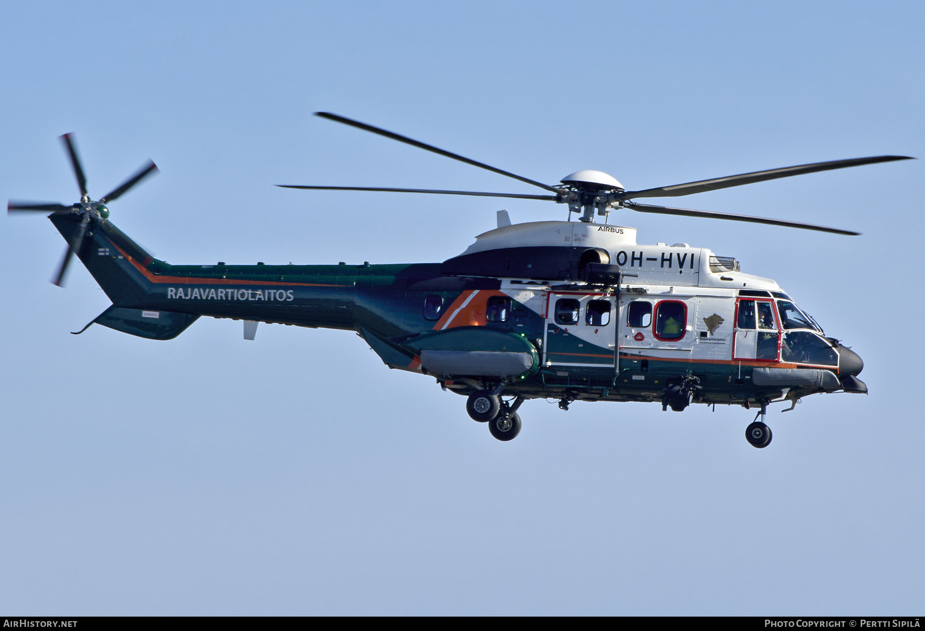 Aircraft Photo of OH-HVI | Aerospatiale AS-332L1 Super Puma | Rajavartiolaitos - Finnish Border Guard | AirHistory.net #794091