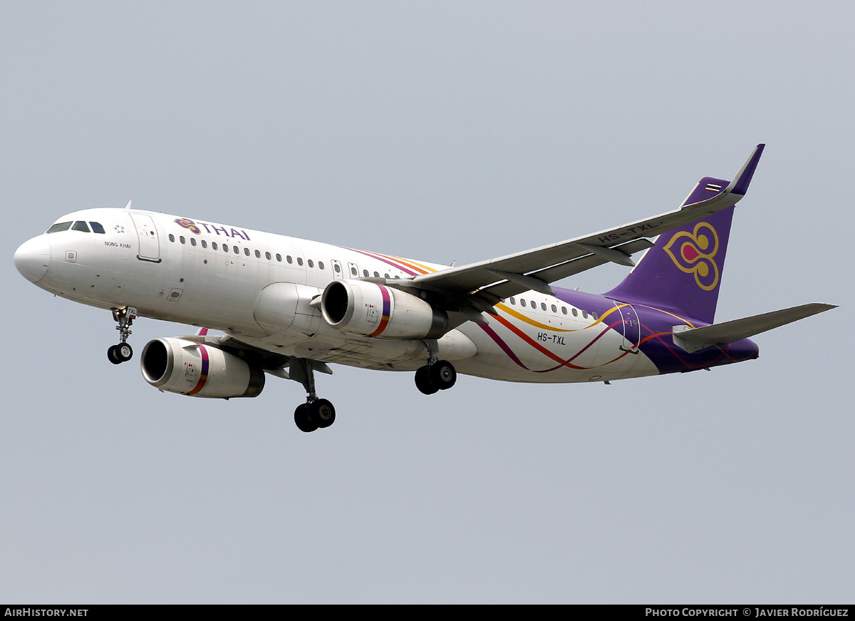 Aircraft Photo of HS-TXL | Airbus A320-232 | Thai Airways International | AirHistory.net #794098