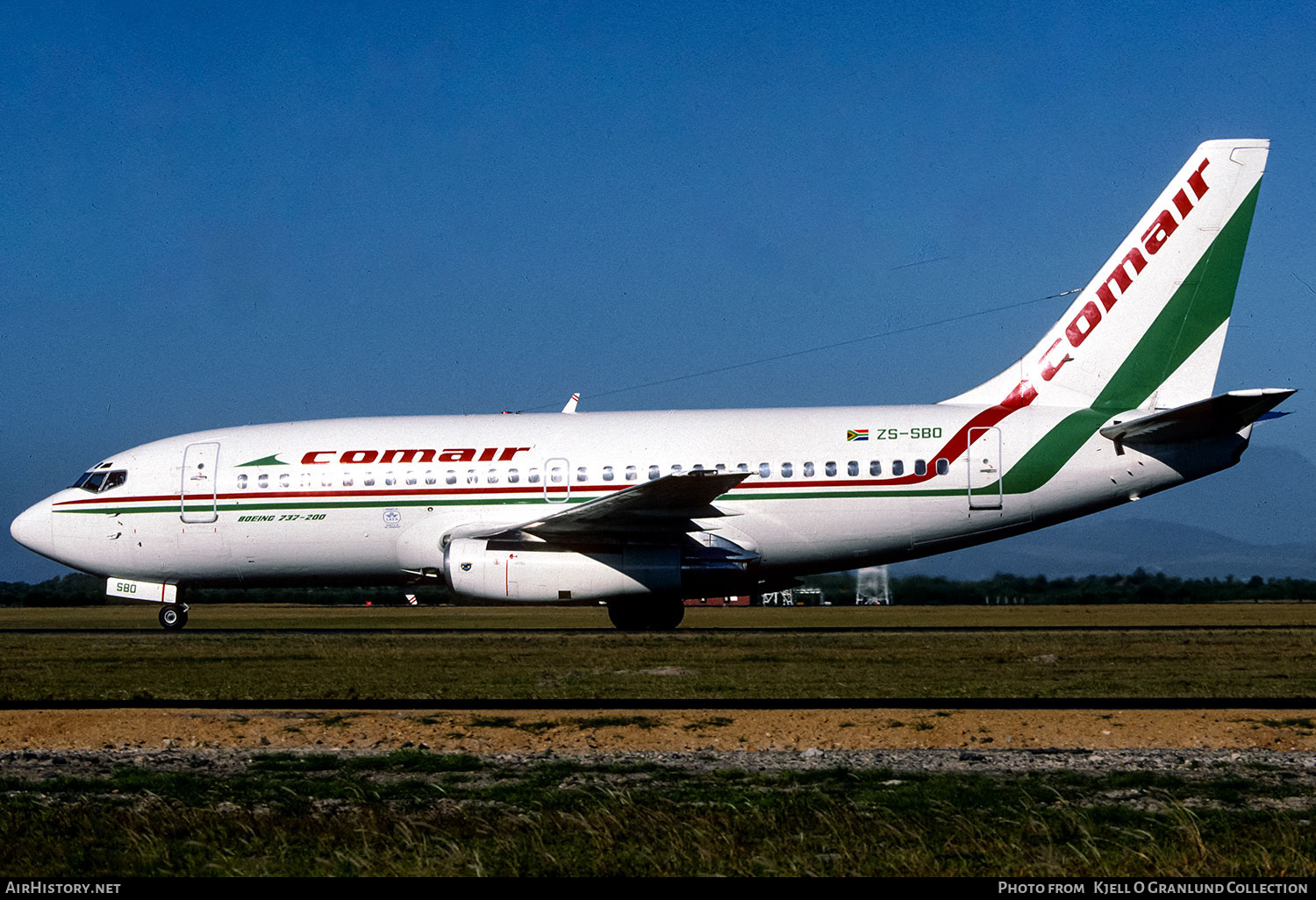 Aircraft Photo of ZS-SBO | Boeing 737-244 | Comair | AirHistory.net #794101