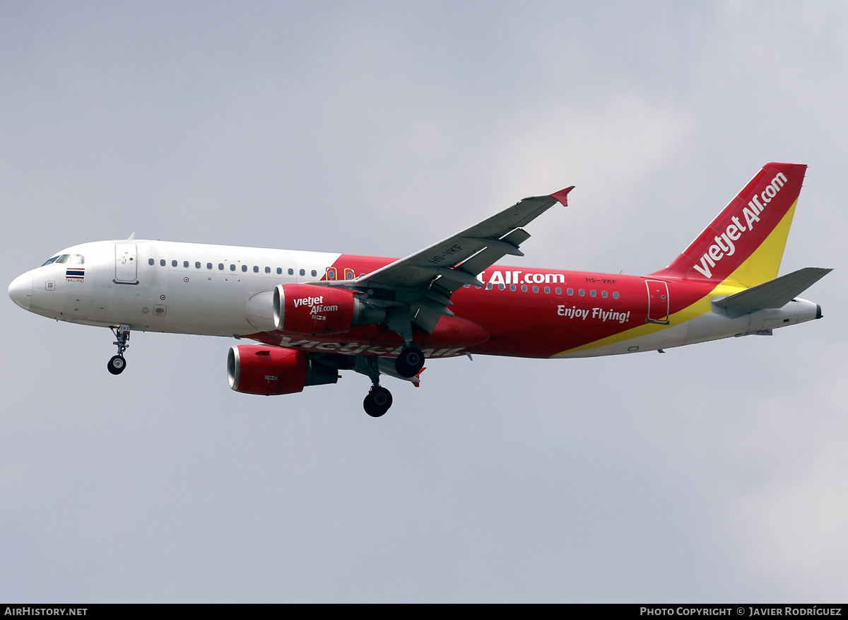 Aircraft Photo of HS-VKF | Airbus A320-214 | VietJet Air Thailand | AirHistory.net #794103