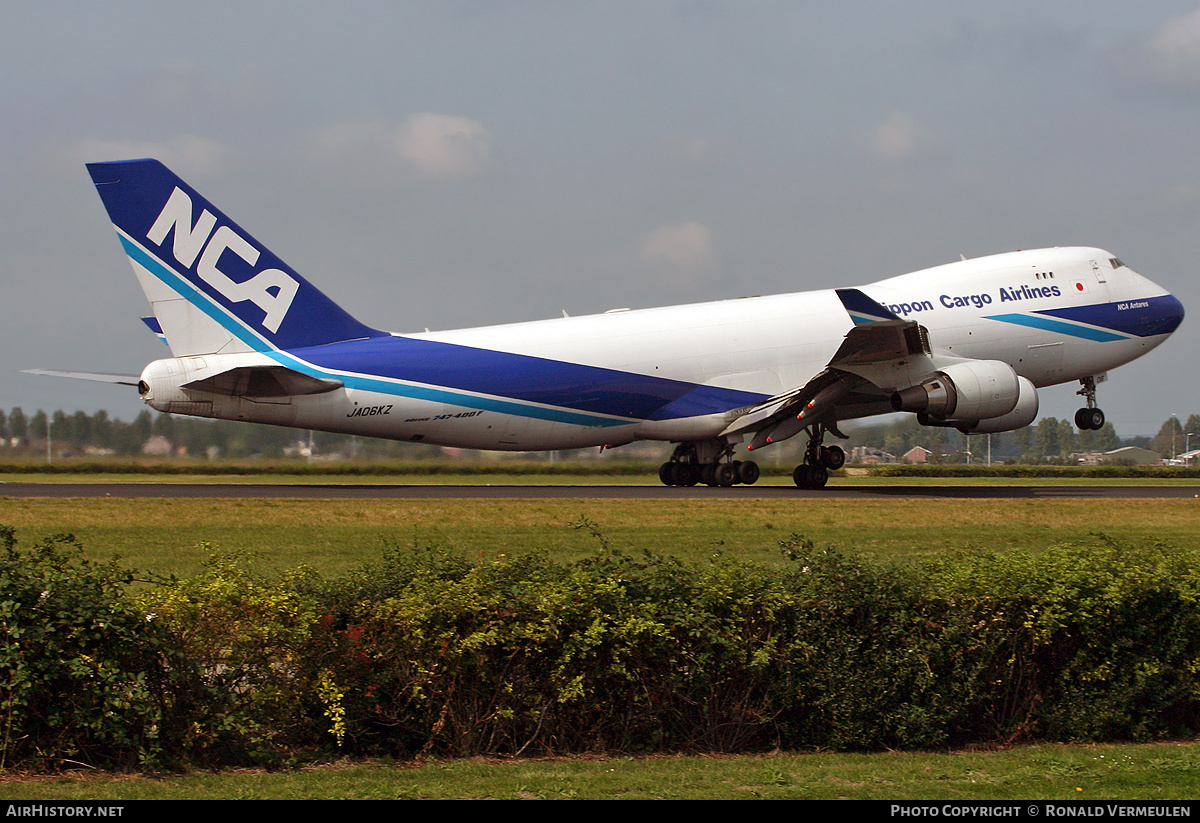 Aircraft Photo of JA06KZ | Boeing 747-4KZF/SCD | Nippon Cargo Airlines - NCA | AirHistory.net #794110