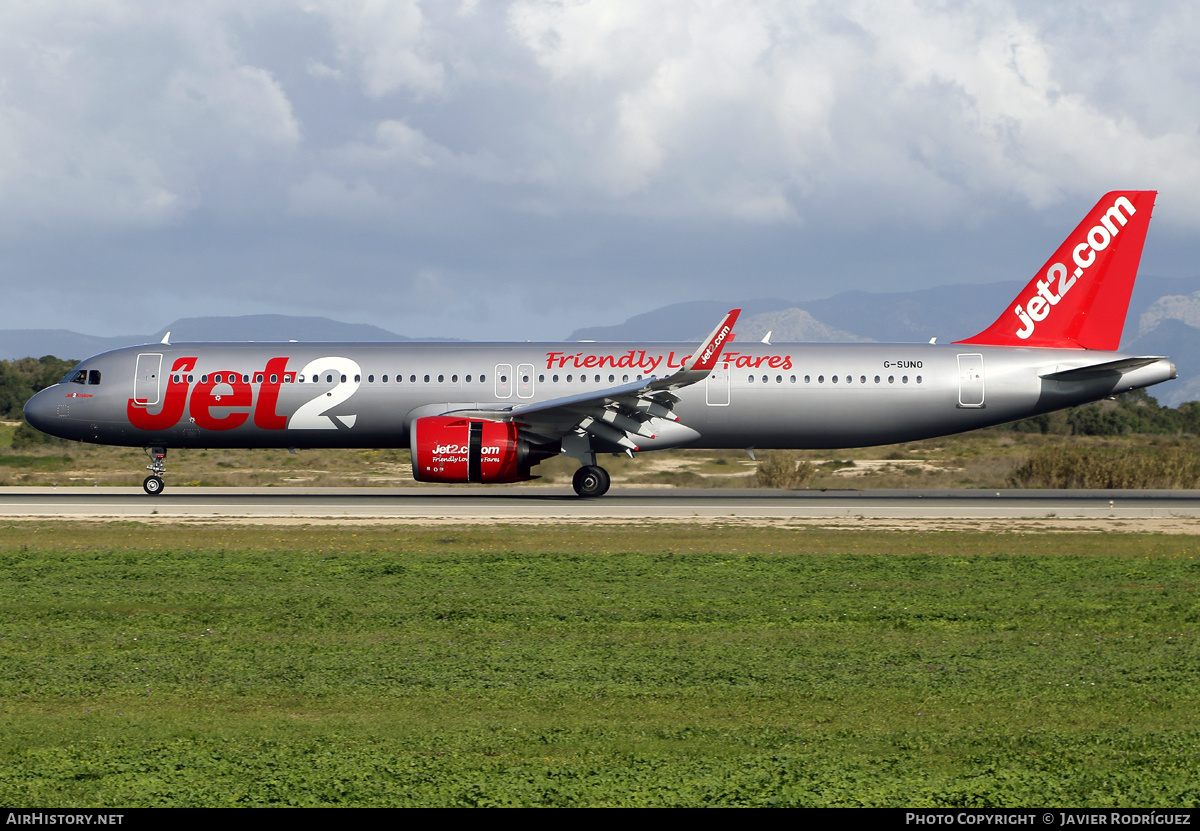 Aircraft Photo of G-SUNO | Airbus A321-251NX | Jet2 | AirHistory.net #794113