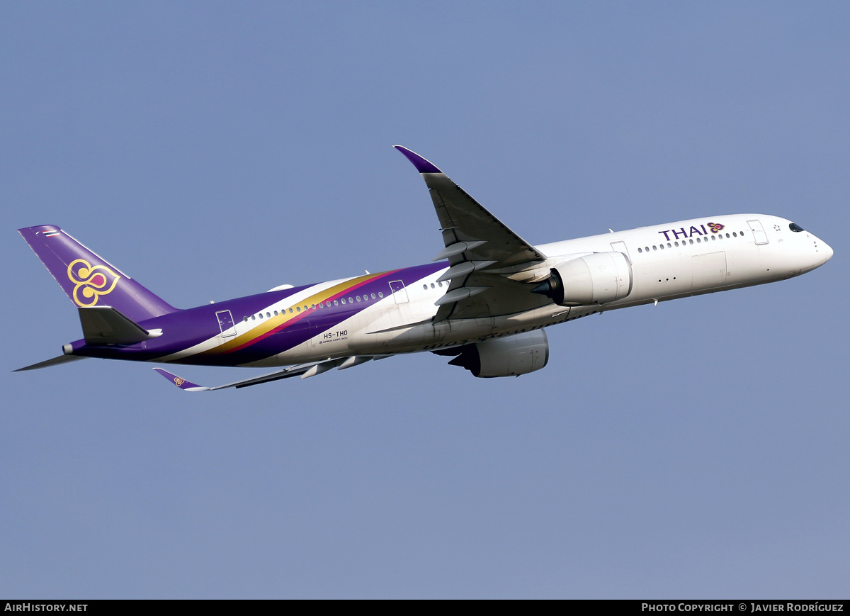Aircraft Photo of HS-THO | Airbus A350-941 | Thai Airways International | AirHistory.net #794121