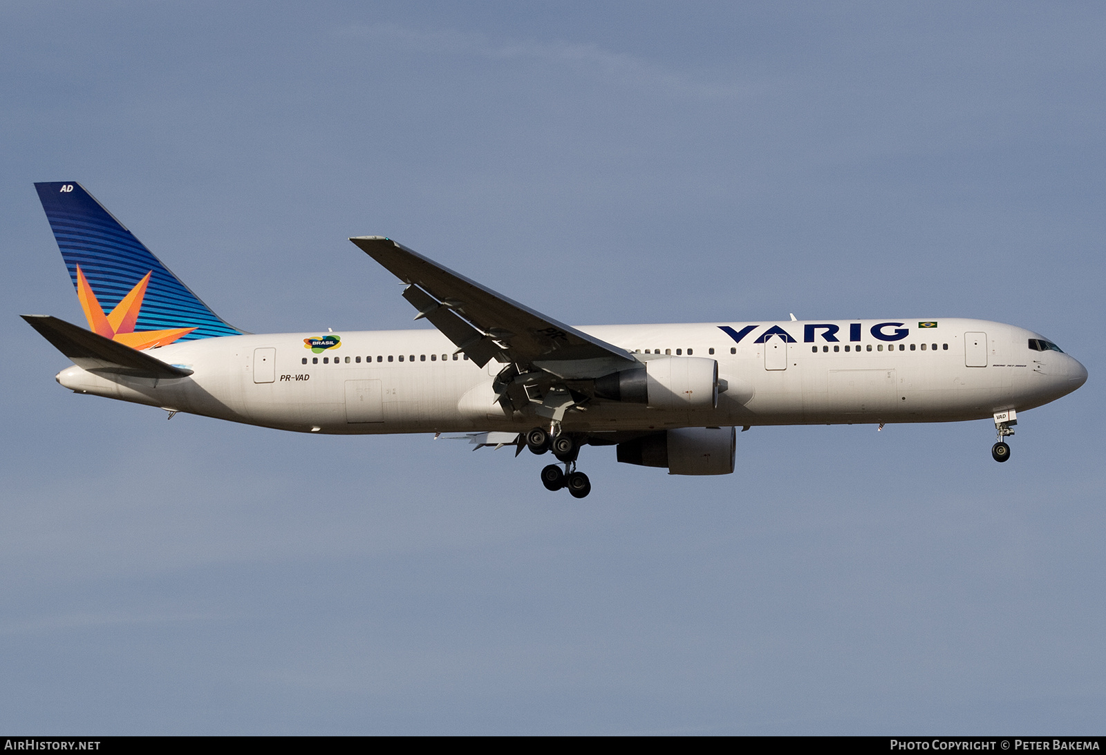 Aircraft Photo of PR-VAD | Boeing 767-3Y0/ER | Varig | AirHistory.net #794132