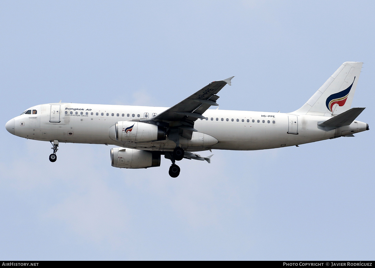 Aircraft Photo of HS-PPE | Airbus A320-232 | Bangkok Airways | AirHistory.net #794145