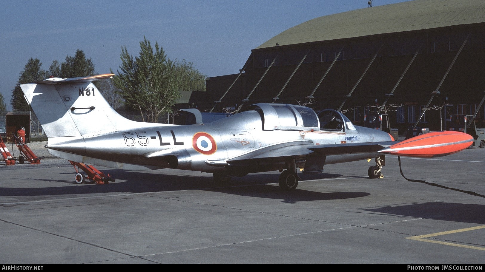 Aircraft Photo of 81 | Morane-Saulnier MS-760 Paris IR | France - Air Force | AirHistory.net #794152