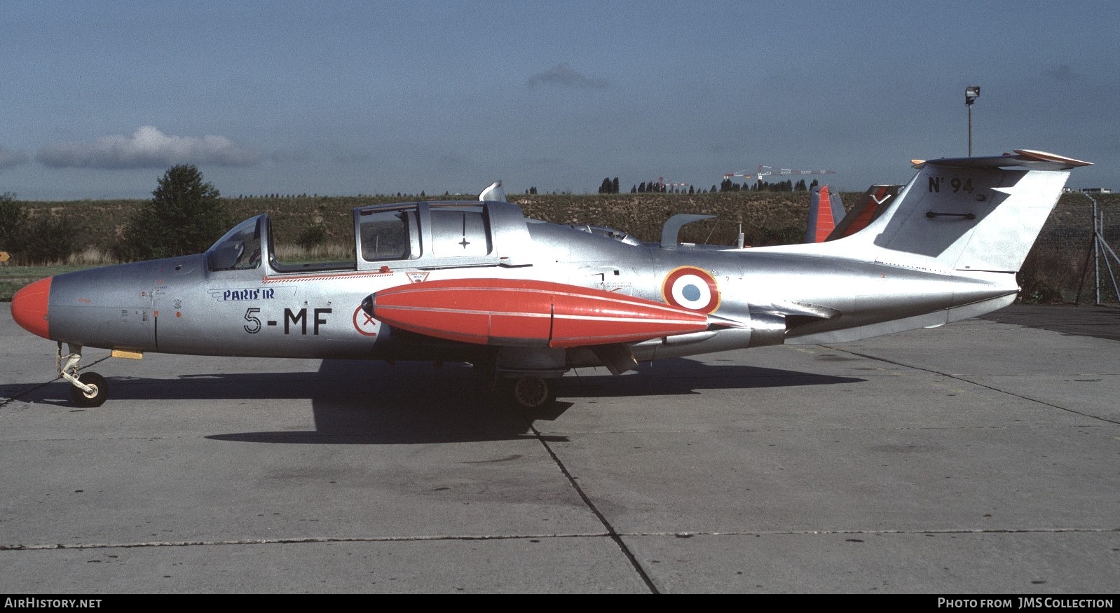 Aircraft Photo of 94 | Morane-Saulnier MS-760 Paris IR | France - Air Force | AirHistory.net #794165
