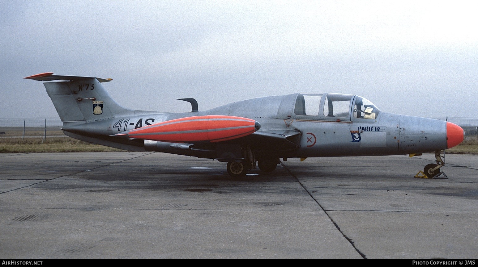 Aircraft Photo of 73 | Morane-Saulnier MS-760 Paris IR | France - Air Force | AirHistory.net #794171