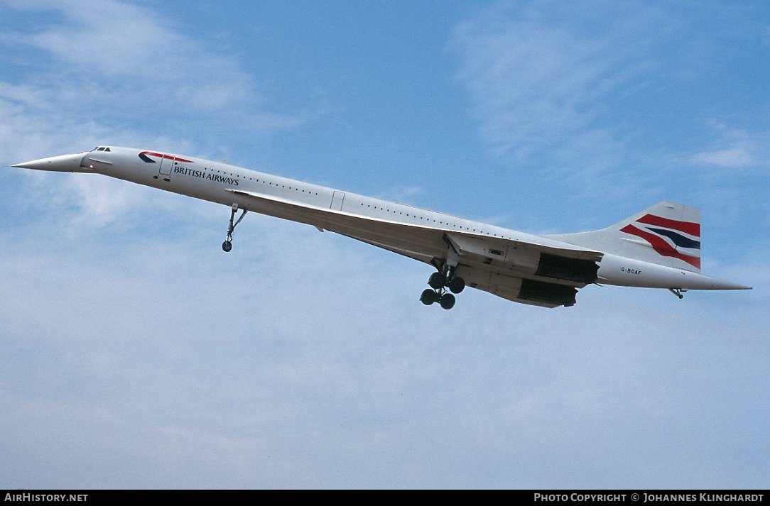 Aircraft Photo of G-BOAF | Aerospatiale-British Aerospace Concorde 102 | British Airways | AirHistory.net #794178