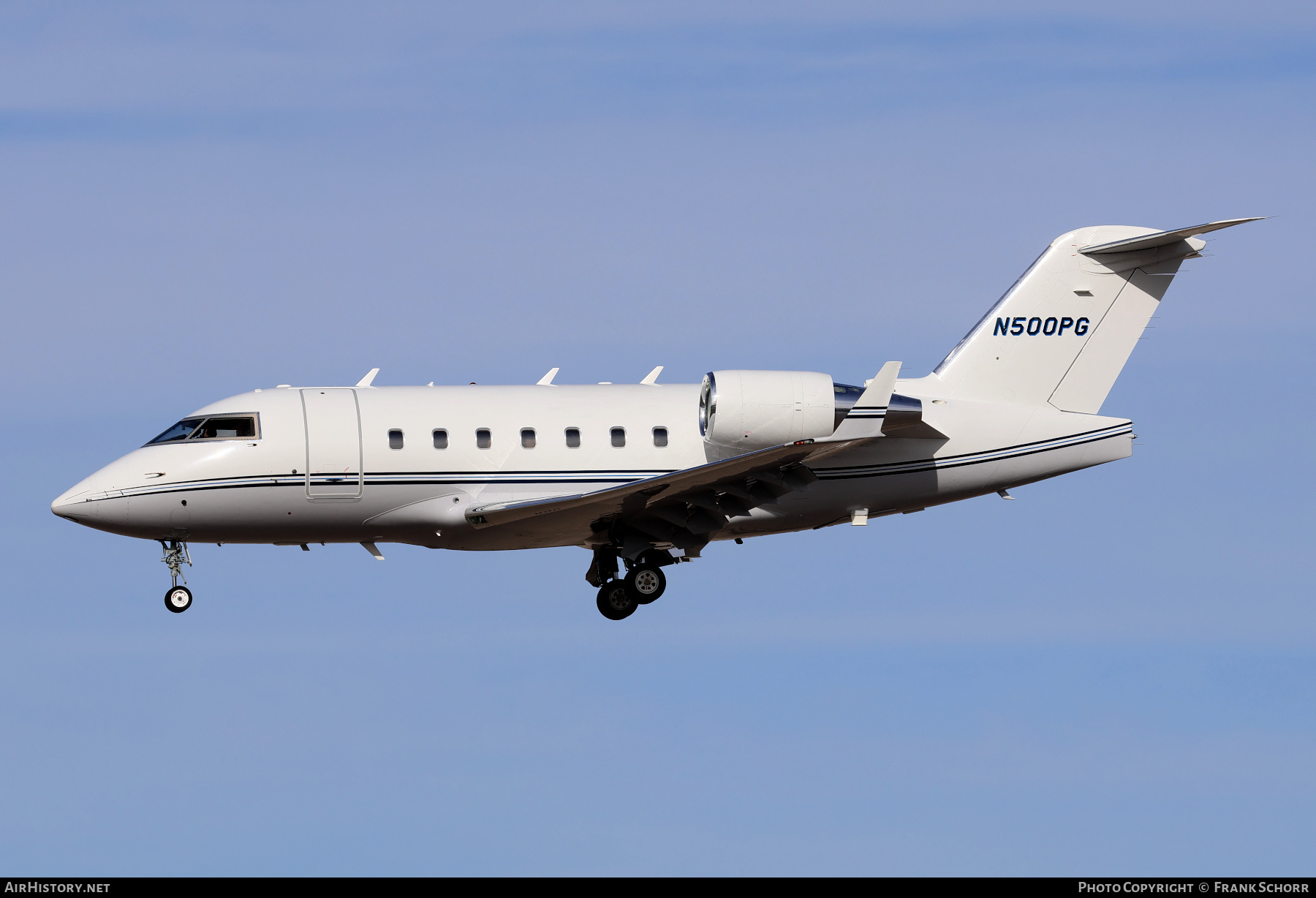 Aircraft Photo of N500PG | Bombardier Challenger 604 (CL-600-2B16) | AirHistory.net #794180