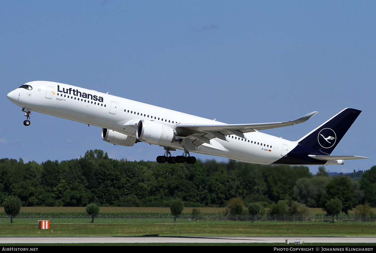 Aircraft Photo of D-AIXI | Airbus A350-941 | Lufthansa | AirHistory.net #794183