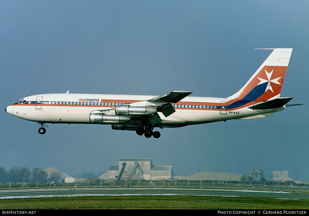 Aircraft Photo of 9H-AAO | Boeing 720-047B | Air Malta | AirHistory.net #794187