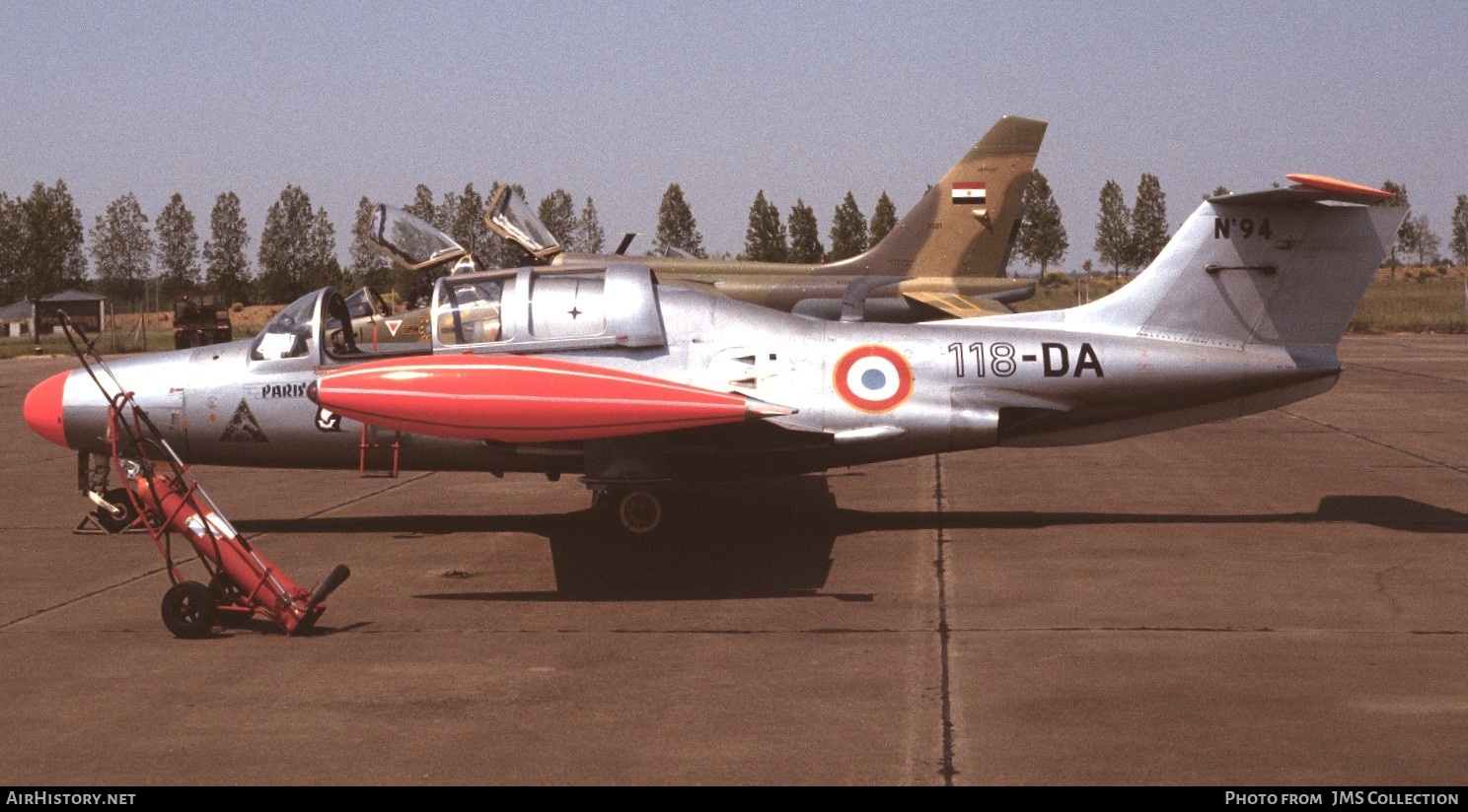 Aircraft Photo of 94 | Morane-Saulnier MS-760 Paris IR | France - Air Force | AirHistory.net #794211