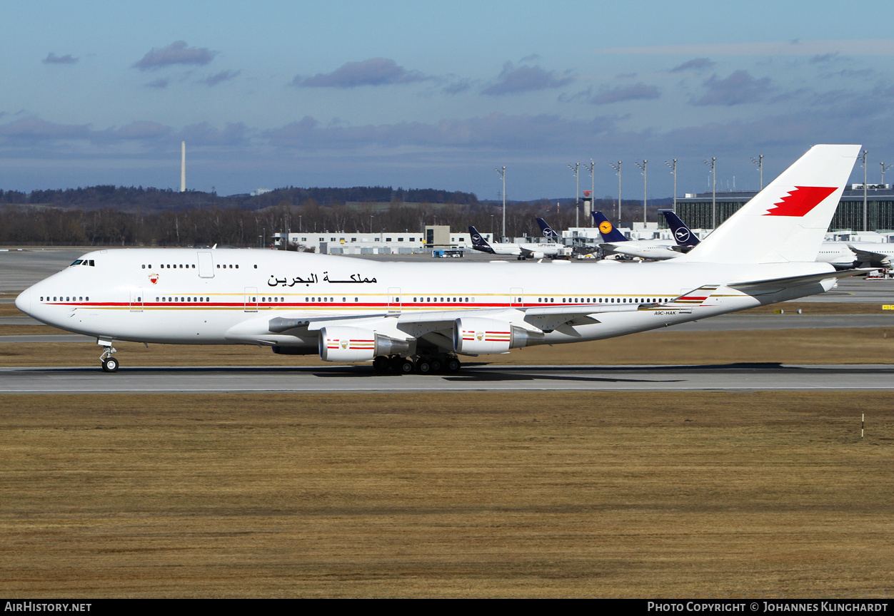 Aircraft Photo of A9C-HAK | Boeing 747-4F6 | Bahrain Amiri Flight | AirHistory.net #794214