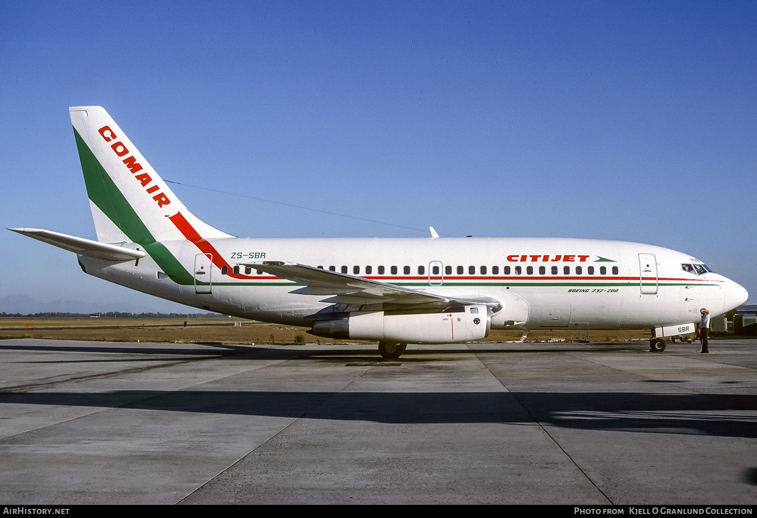 Aircraft Photo of ZS-SBR | Boeing 737-244 | Comair Citijet | AirHistory.net #794263