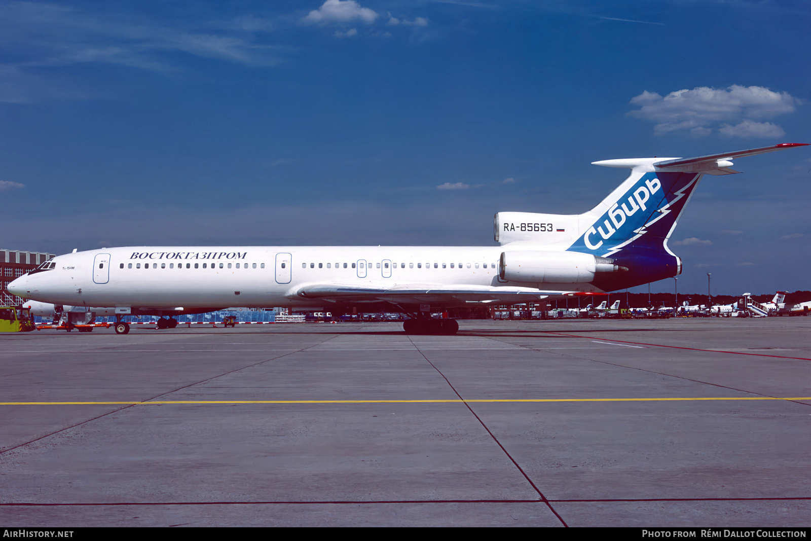 Aircraft Photo of RA-85653 | Tupolev Tu-154M | Vostokgazprom | AirHistory.net #794266