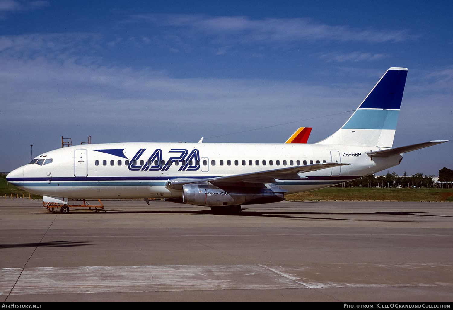 Aircraft Photo of ZS-SBP | Boeing 737-244 | LAPA - Líneas Aéreas Privadas Argentinas | AirHistory.net #794269